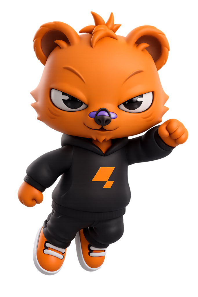 Quokka character guiding players through the digital map in QB Quest